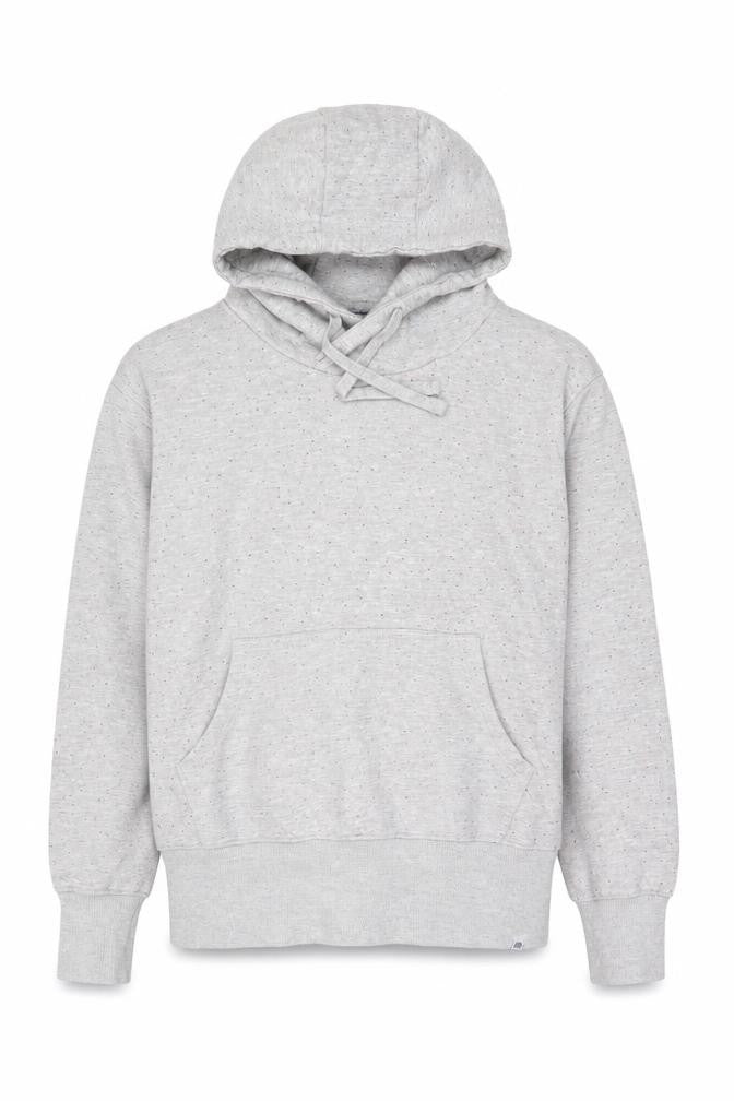 Animal Women’s Grey Speckled Hoodie UK 10 Pullover Kangaroo Pocket