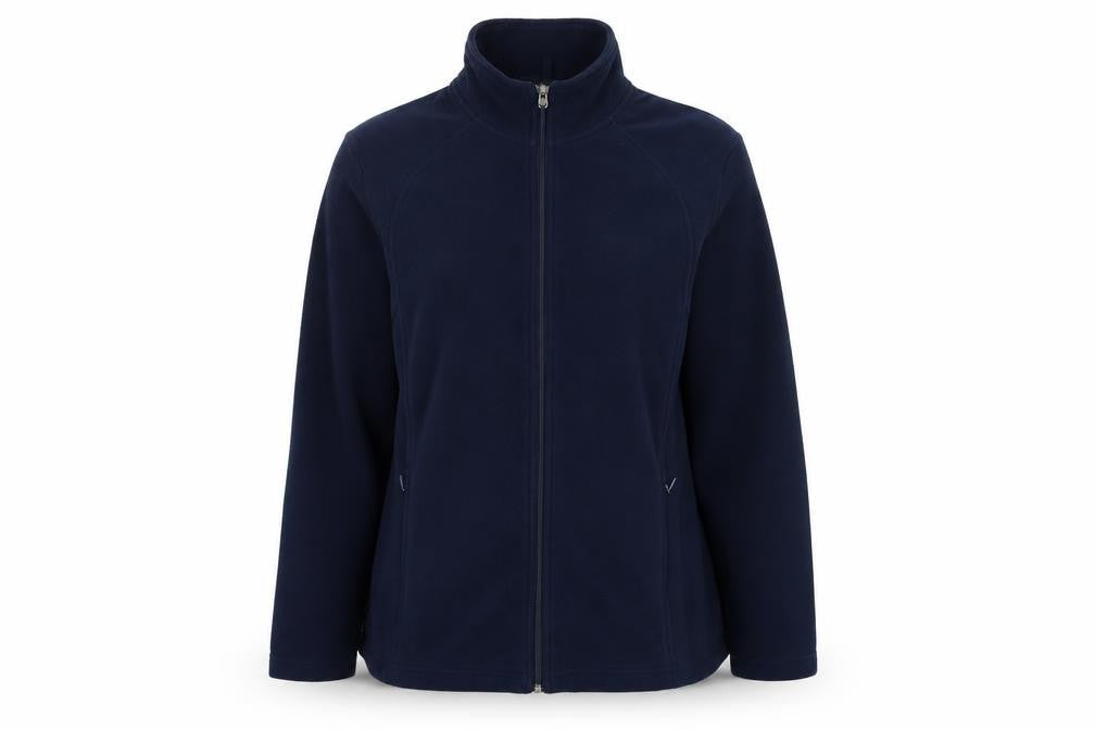 Marks and Spencer Women’s Navy UK 18 Fleece Full Zip Jacket Pockets