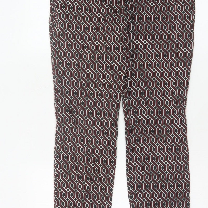 GP & J Baker x H&M Women Multicoloured UK 10 Geometric Trousers