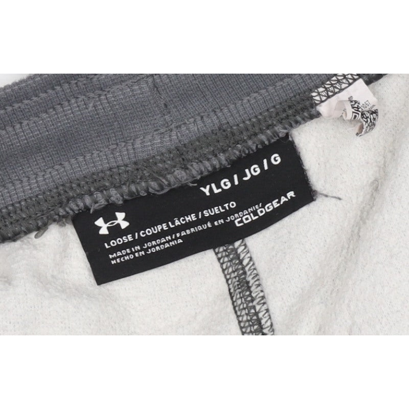 Under Armour Boys Grey YLG 14-15 Years ColdGear Fleece Joggers