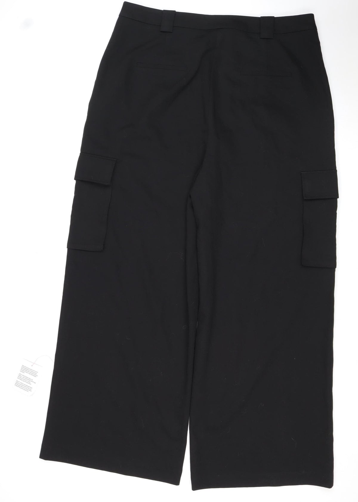 COS Women’s Black UK 18 Wide-Leg Tailored Trousers