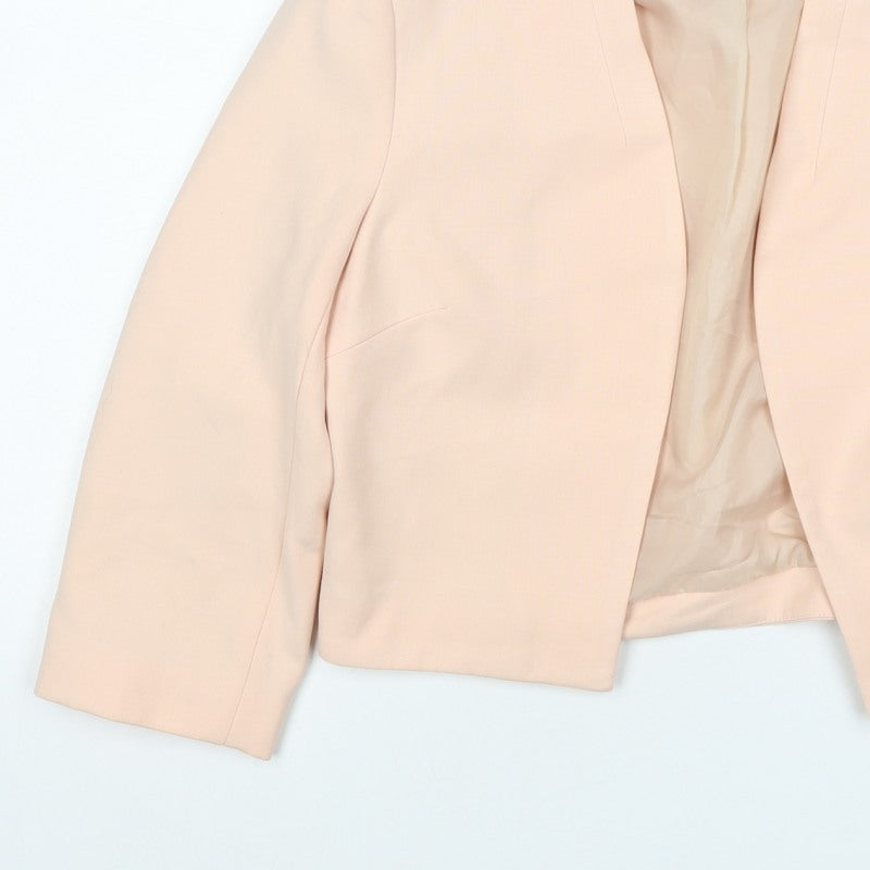 New Look Women’s Pink UK 12 Collarless Lined Blazer Smart Workwear