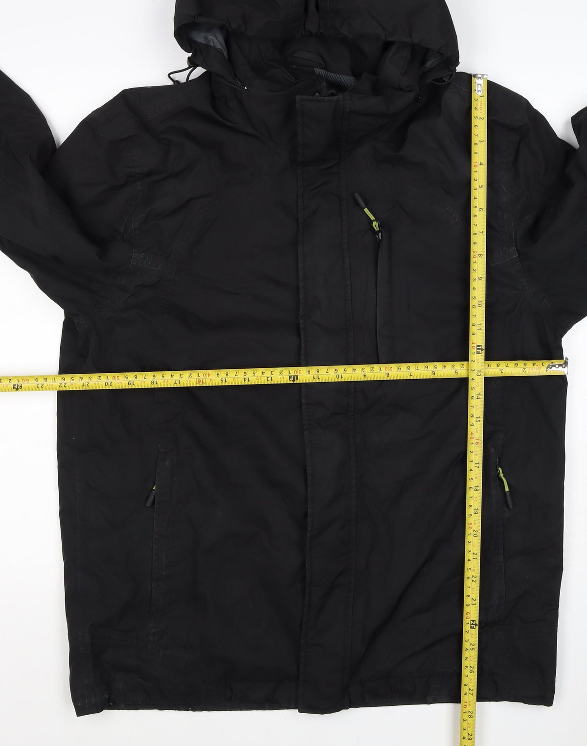 Ajuacho Men’s Black M Hooded Waterproof Insulated Ski Parka Jacket