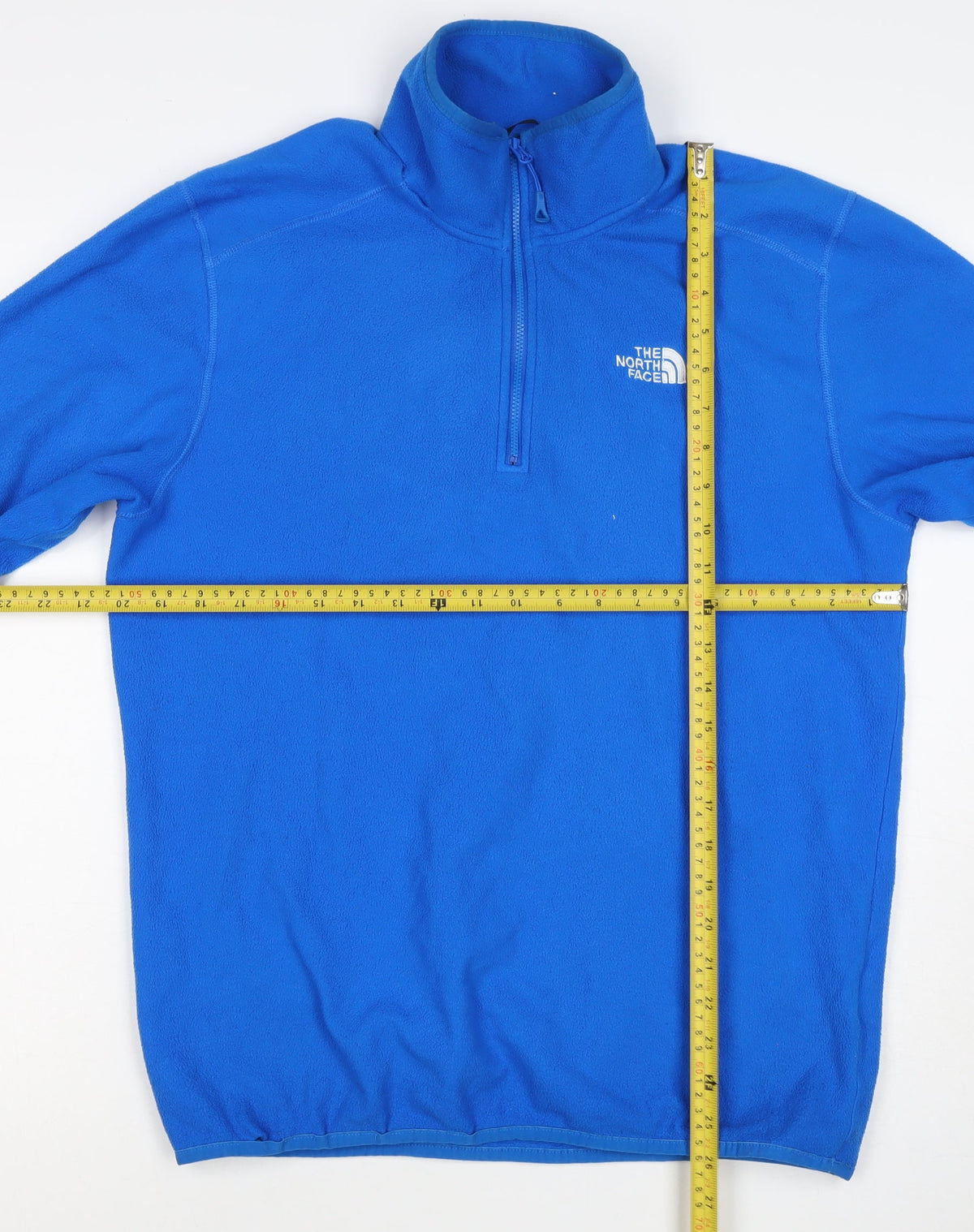 The North Face Men’s Blue M 1/4 Zip Fleece Pullover Sweatshirt