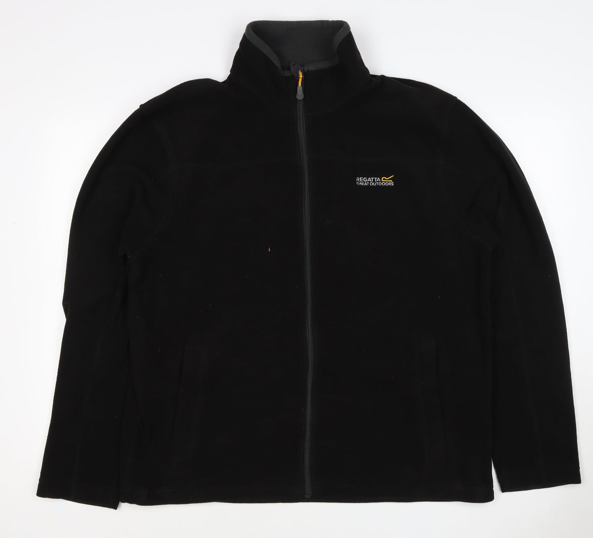 Regatta Men’s Black XL Full Zip Fleece Jacket Outdoor Walking