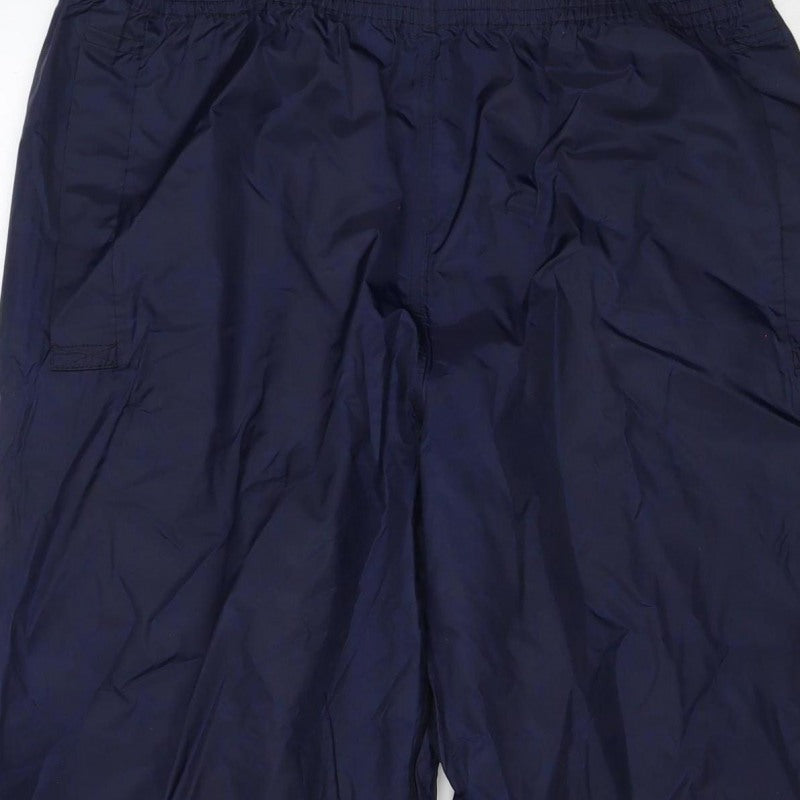 Additional view of Regatta Men's Blue S Waterproof Rain Trousers Elastic Waist Outdoor