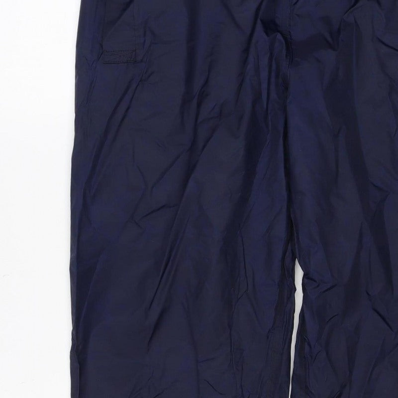 Additional view of Regatta Men's Blue S Waterproof Rain Trousers Elastic Waist Outdoor