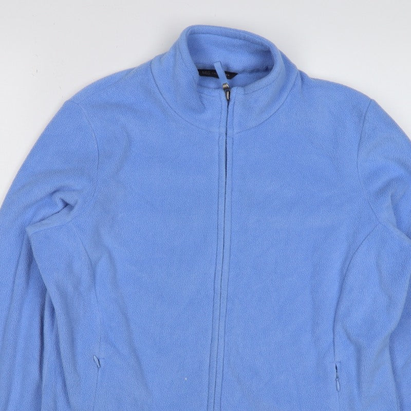 Marks and Spencer Women’s Blue Size 18 Fleece Full Zip Jacket