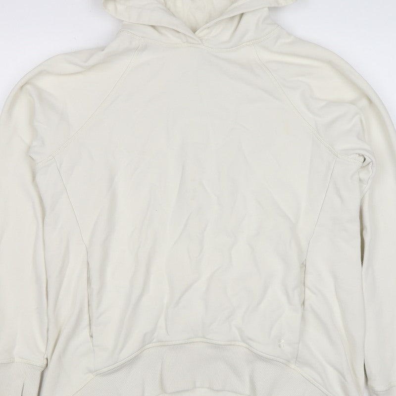 Sweaty Betty Women Ivory XS Pullover Hoodie Raglan Long Sleeve