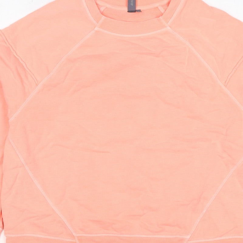 Sweet Betty London Women’s Pink M Cotton Raglan Crew Neck Sweatshirt