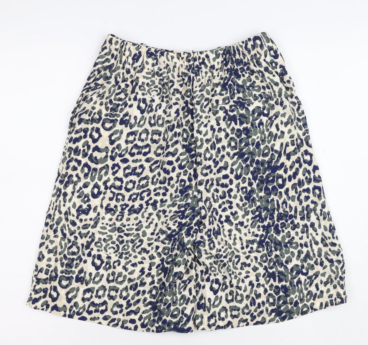 Marks and Spencer Women Multicoloured Leopard Print Shorts UK 8