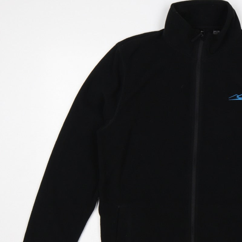 Rocktrail Men’s Black M Fleece Full Zip Outdoor Jacket