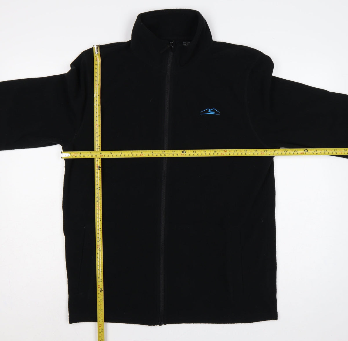 Rocktrail Men’s Black M Fleece Full Zip Outdoor Jacket