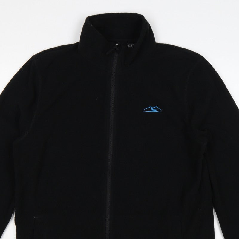 Rocktrail Men’s Black M Fleece Full Zip Outdoor Jacket