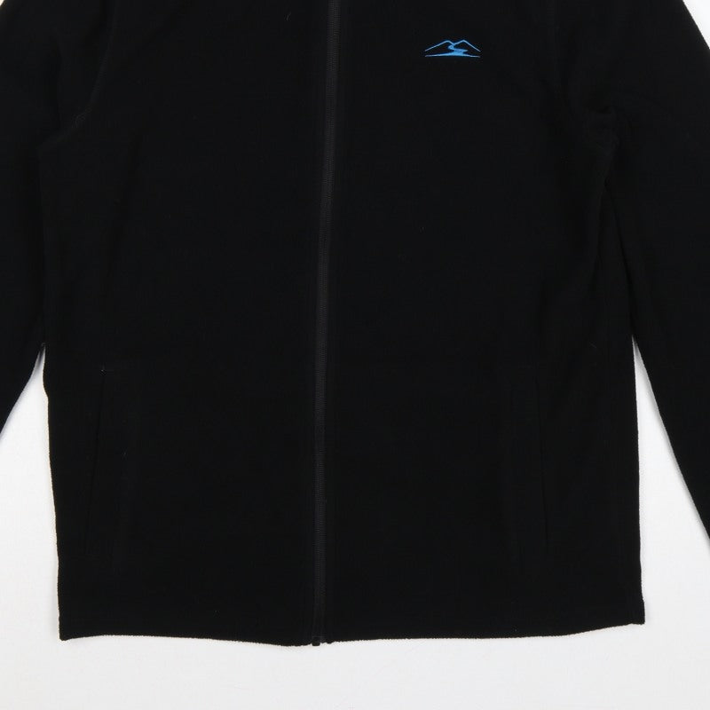 Rocktrail Men’s Black M Fleece Full Zip Outdoor Jacket