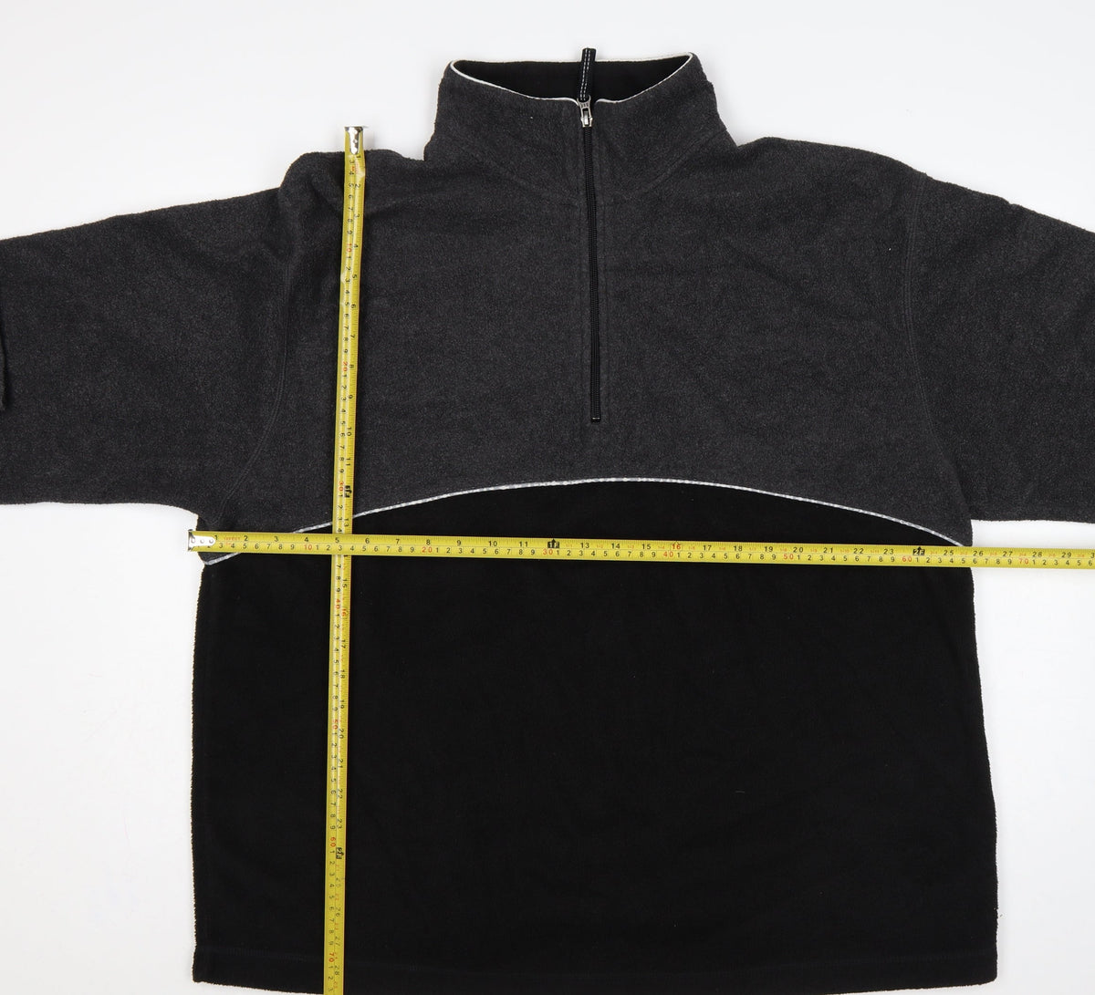 GAP Men’s Multicoloured XL 1/4 Zip Fleece Pullover Sweatshirt