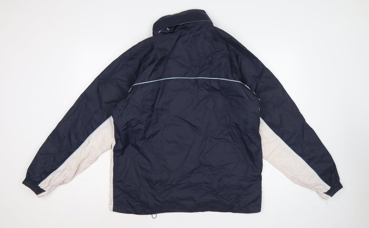 Trespass Women Blue Ski Jacket UK 14 Waterproof Windproof Taped Seams