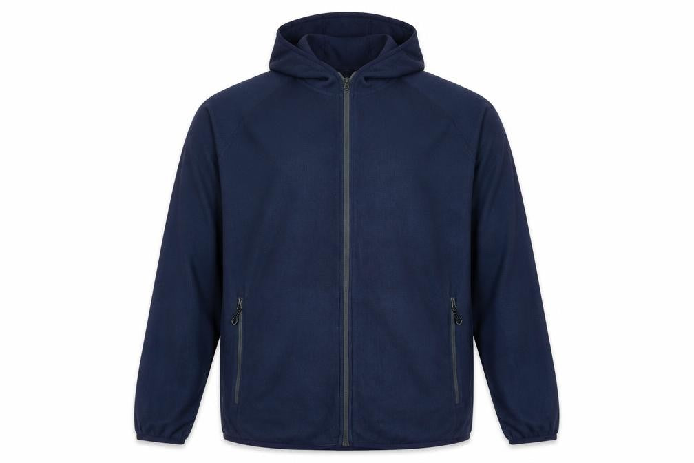 Regatta Professional Men's Blue XL Hooded Full Zip Fleece Jacket