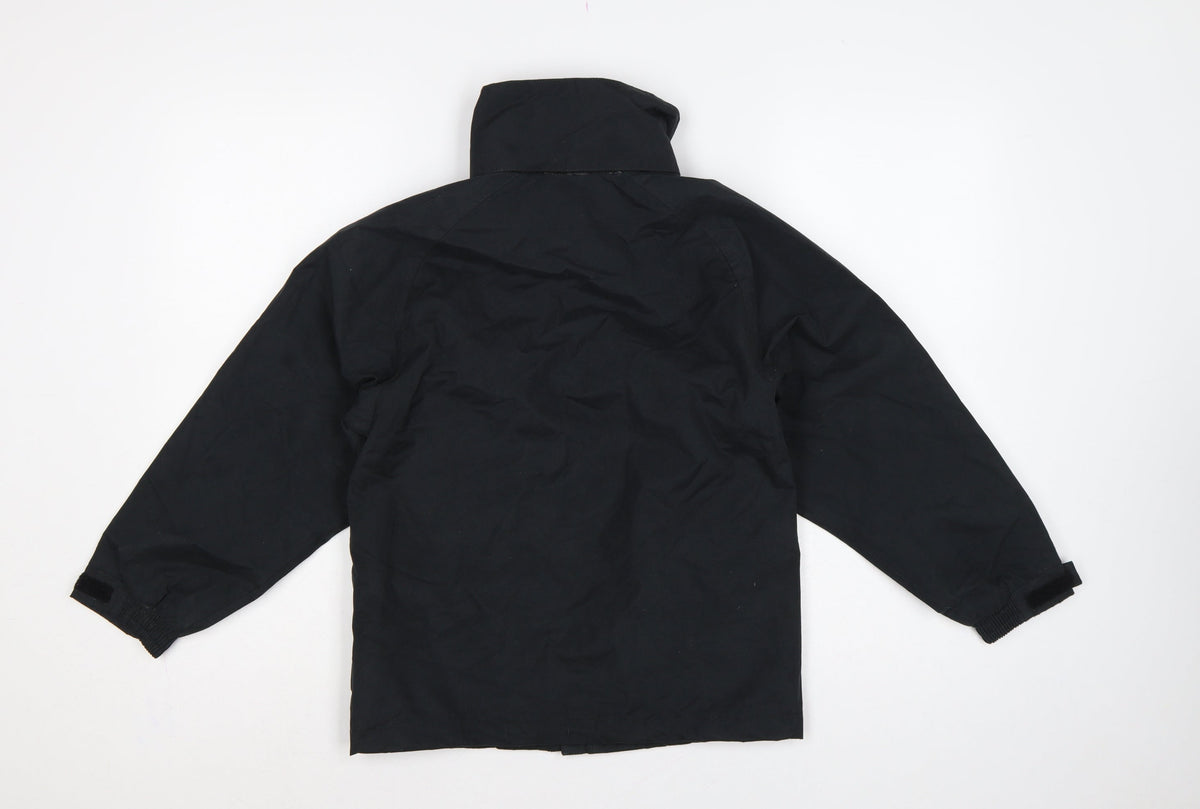 Trespass Boys Black 7-8 Years Ski Jacket Waterproof Windproof TP50