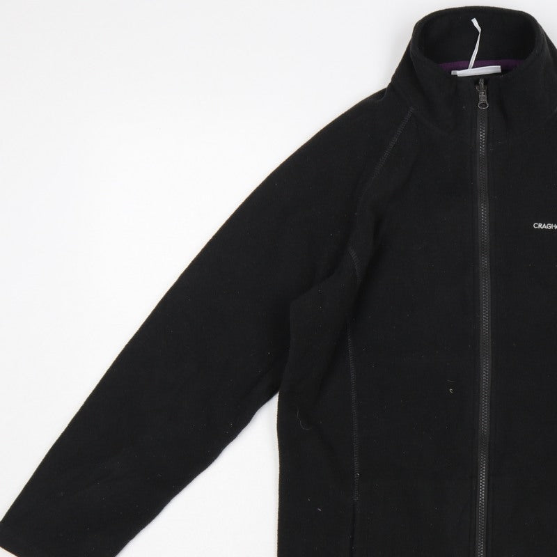 Craghoppers Women’s Black UK 12 Fleece Full Zip Outdoor Jacket