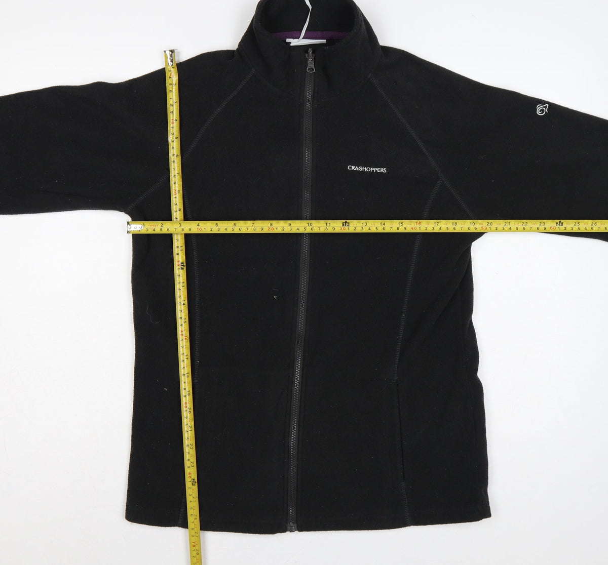 Craghoppers Women’s Black UK 12 Fleece Full Zip Outdoor Jacket