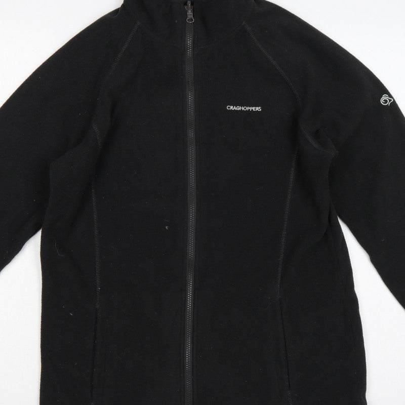 Craghoppers Women’s Black UK 12 Fleece Full Zip Outdoor Jacket