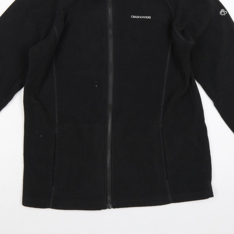 Craghoppers Women’s Black UK 12 Fleece Full Zip Outdoor Jacket