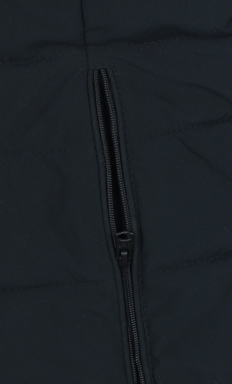 Abercrombie & Fitch Women Black M Lightweight Packable Puffer Jacket