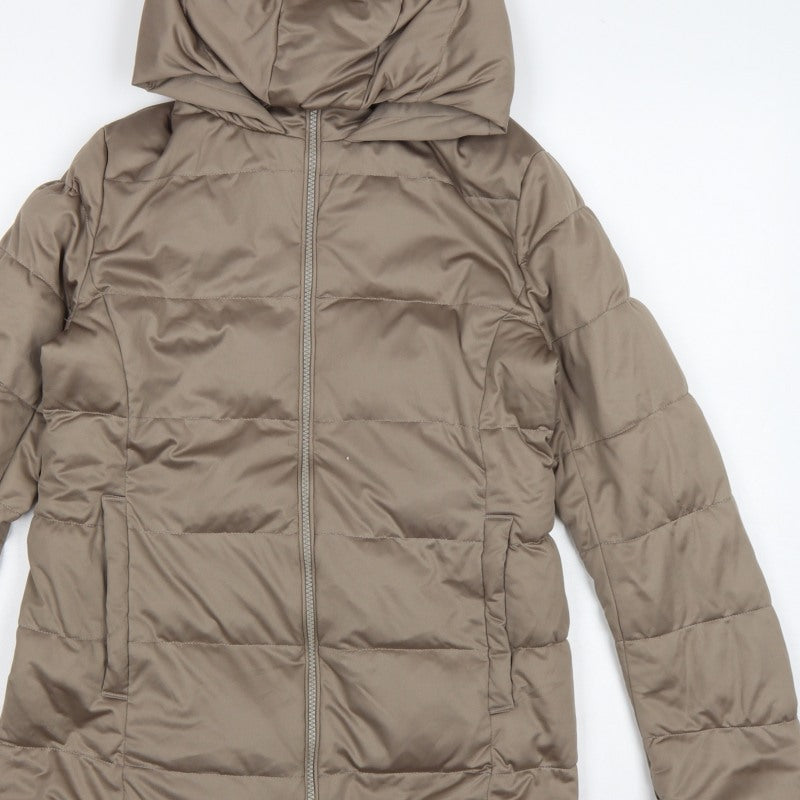 Uniqlo Women’s Brown Size S Hooded Down Puffer Jacket