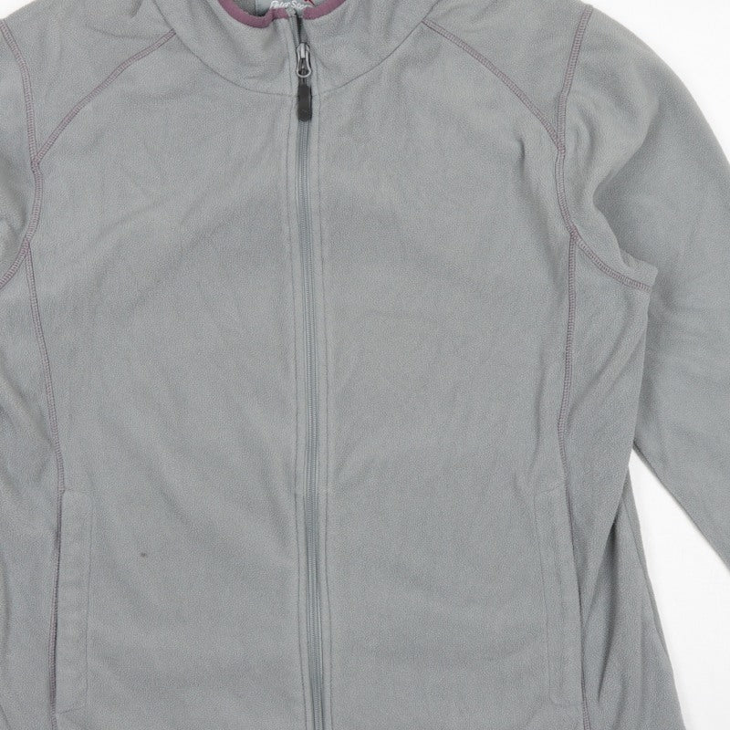 Peter Storm Women’s Grey Fleece Full Zip Jacket Size 18 Outdoor