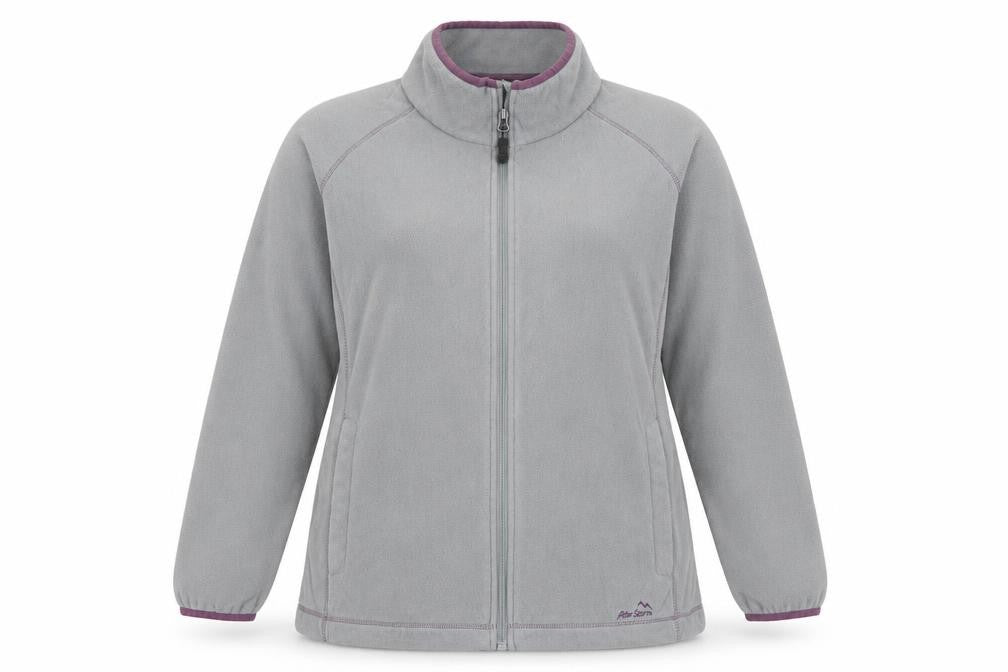 Peter Storm Women’s Grey Fleece Full Zip Jacket Size 18 Outdoor