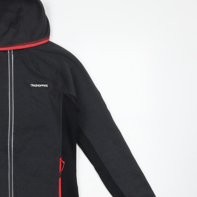 Craghoppers Women’s Black UK 8 Hooded Full Zip Fleece Jacket