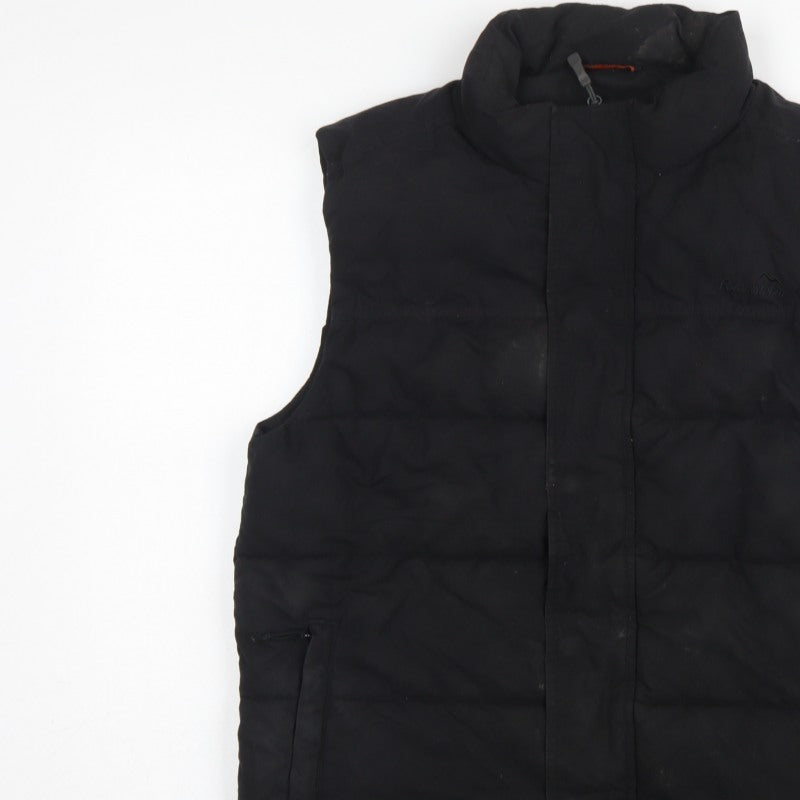 Peter Storm Men's Black M Quilted Padded Outdoor Bodywarmer Gilet