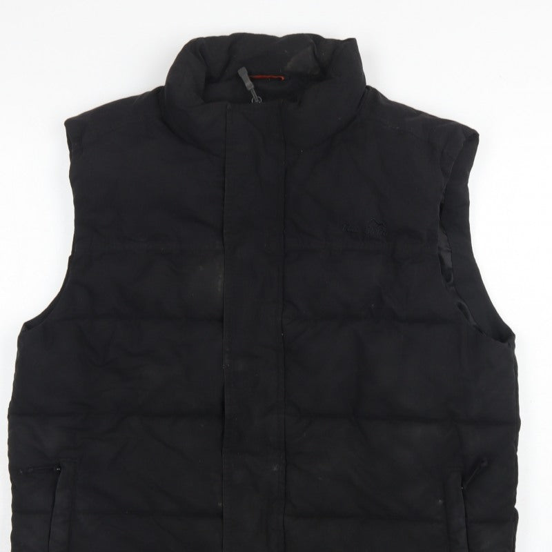 Peter Storm Men's Black M Quilted Padded Outdoor Bodywarmer Gilet