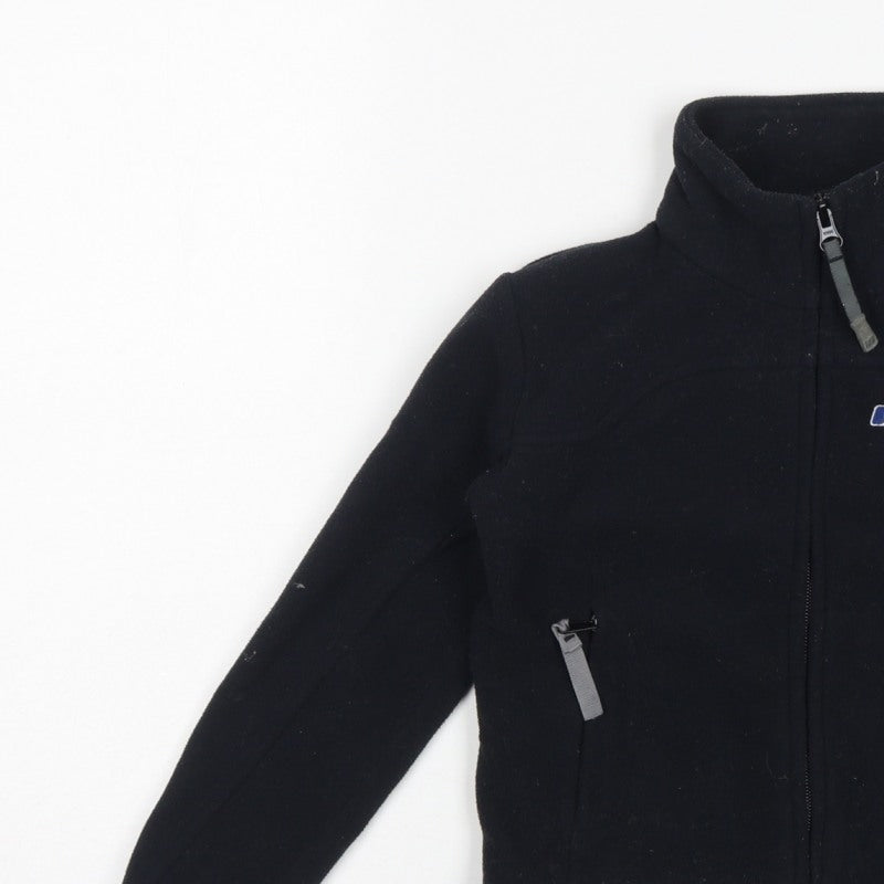Berghaus Boys Black Fleece Jacket 5-6 Years Full Zip Outdoor