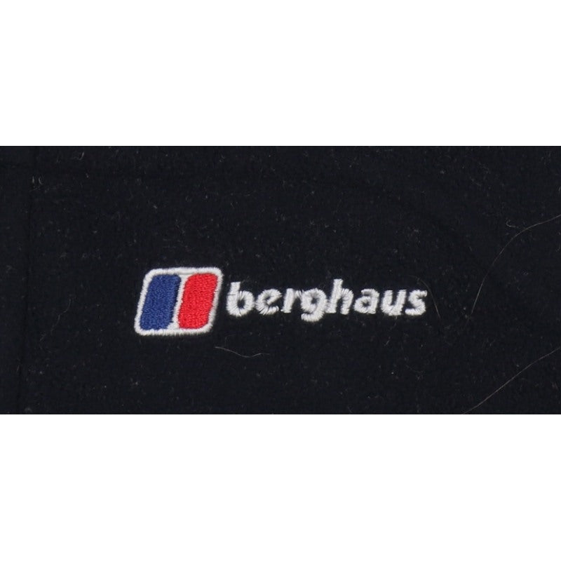 Berghaus Boys Black Fleece Jacket 5-6 Years Full Zip Outdoor