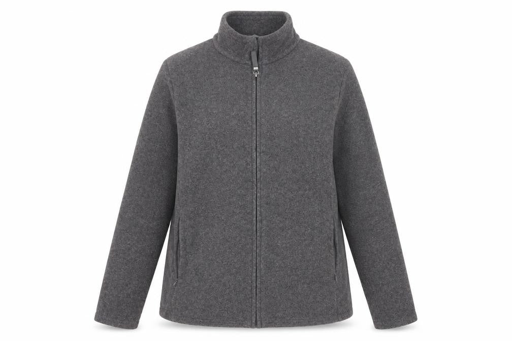 Marks and Spencer Women Grey Marl UK 16 Fleece Full Zip Jacket