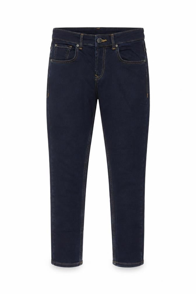 Spykar Men’s Blue W30 L27 Slim Tapered Mid Rise Stretch Jeans