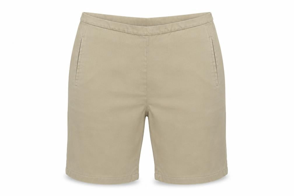 Gap Women’s Beige UK 8 Regular 100% Cotton Bermuda Chino Shorts