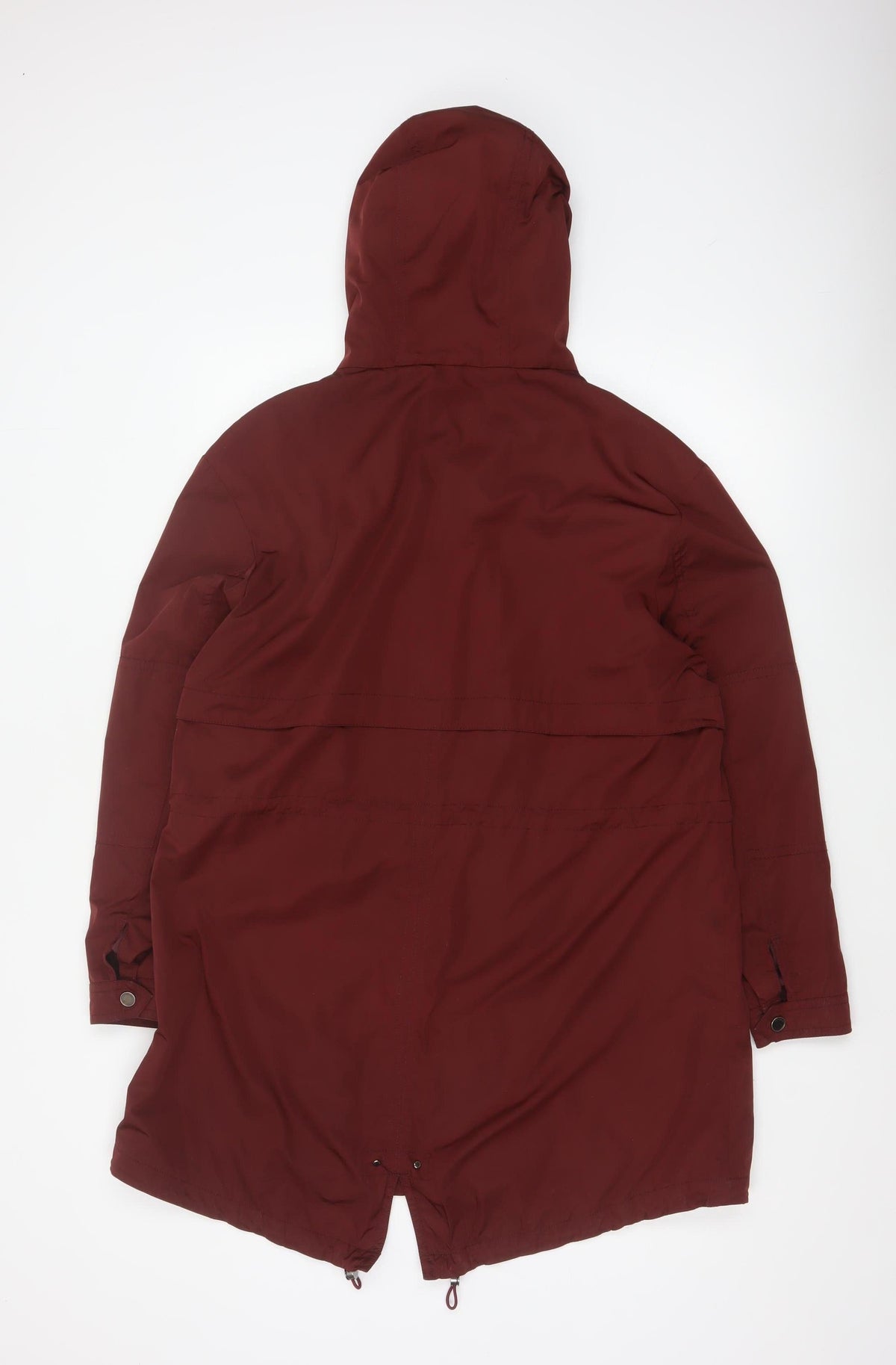 M&S Autograph Women Red UK 16 Hooded Parka Coat Lined