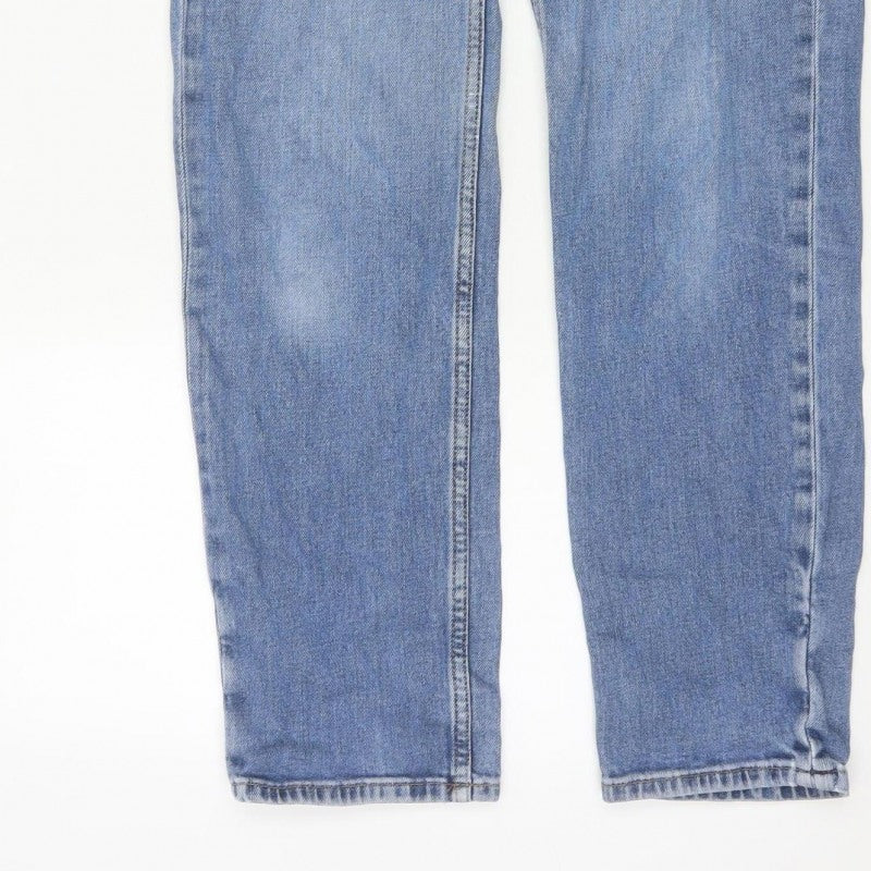Mint Velvet Women’s Blue Size 10 Tall High Rise Straight Jeans