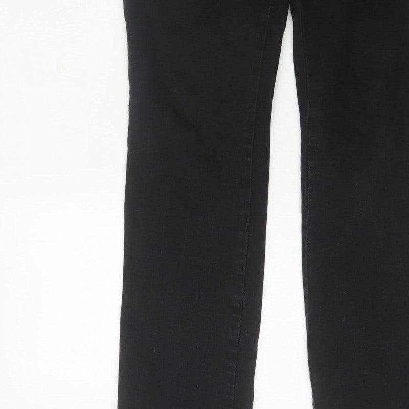 Principles Isla Straight Women’s Black Jeans UK 12 Regular Stretch