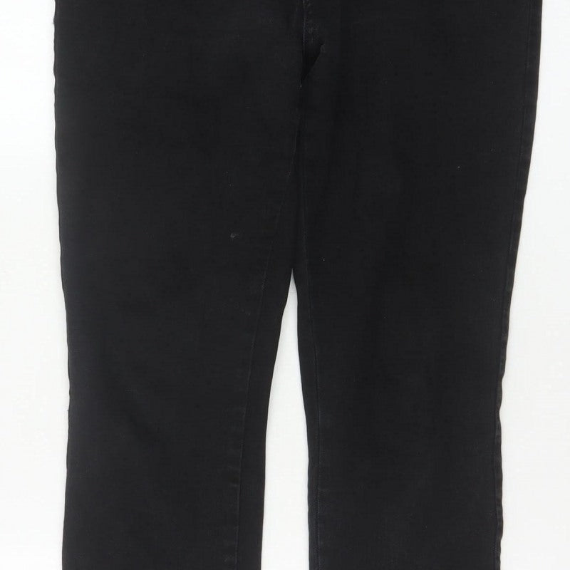 Principles Isla Straight Women’s Black Jeans UK 12 Regular Stretch