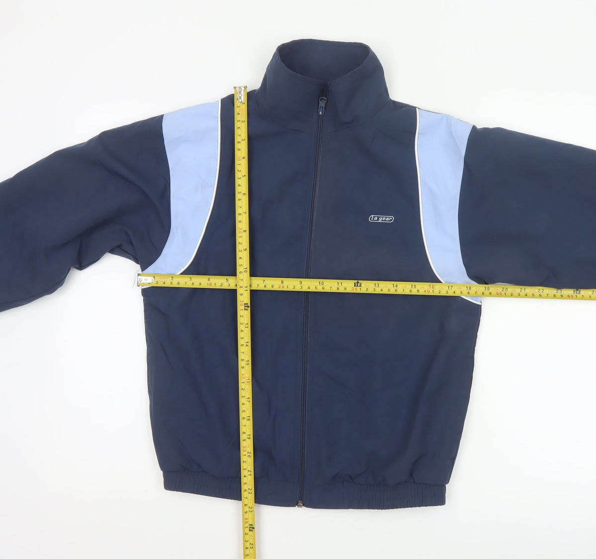 LA Gear Women’s Blue Size 10 Full Zip Sports Jacket Mesh Lined