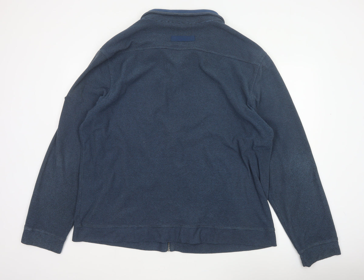 Regatta Men's Blue 3XL Basic Jacket Full Zip Outdoor Fleece