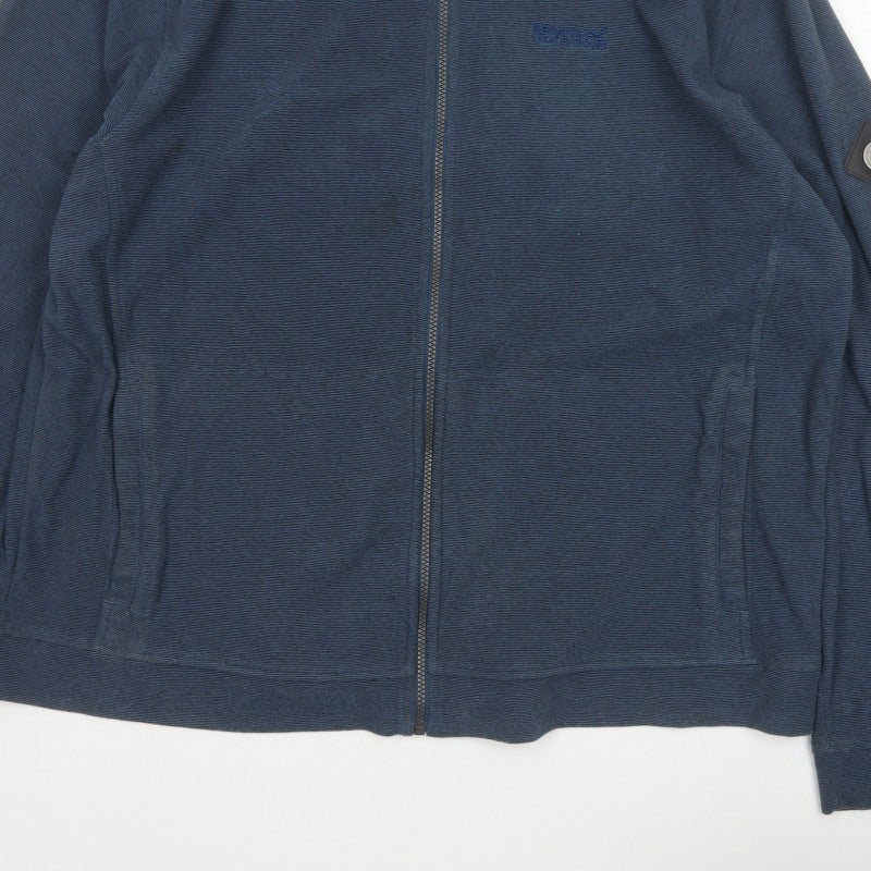 Regatta Men's Blue 3XL Basic Jacket Full Zip Outdoor Fleece