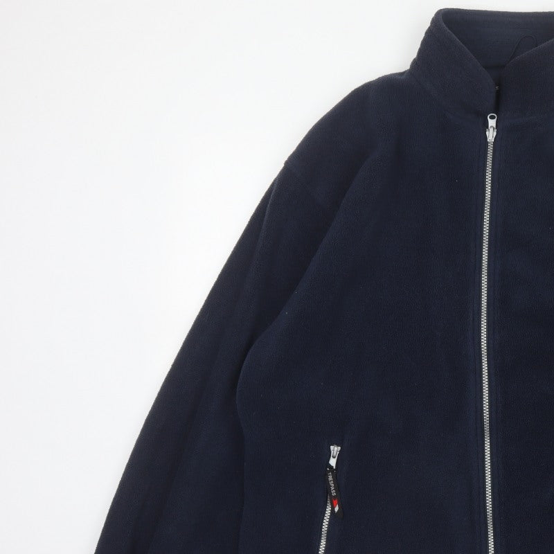 Trespass Men Blue XL Fleece Full Zip Outdoor Jacket