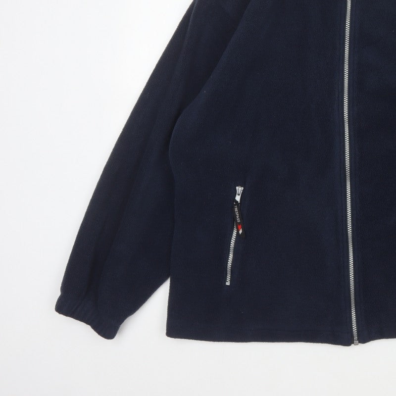 Trespass Men Blue XL Fleece Full Zip Outdoor Jacket