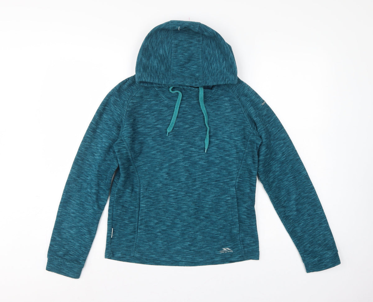 Trespass Women’s Blue UK 10 S Pullover Hoodie Fleece Pockets