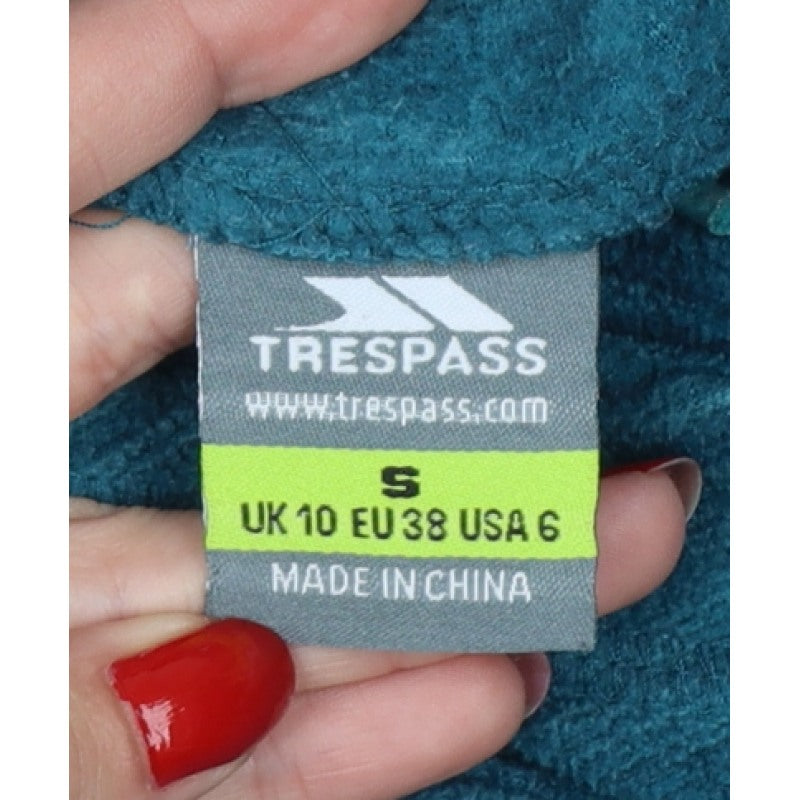 Trespass Women’s Blue UK 10 S Pullover Hoodie Fleece Pockets